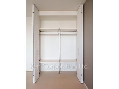 芝浦アイランド エアタワーの写真 クローゼット ※30階の同じ間取タイプを撮影。仕様が異なることがあります。