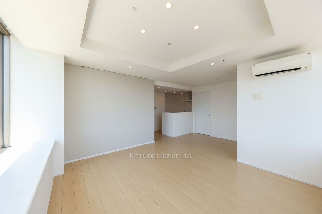 芝浦アイランド エアタワーの写真 居室（LDなど） ※12階の同じ間取タイプを撮影。仕様が異なることがあります。