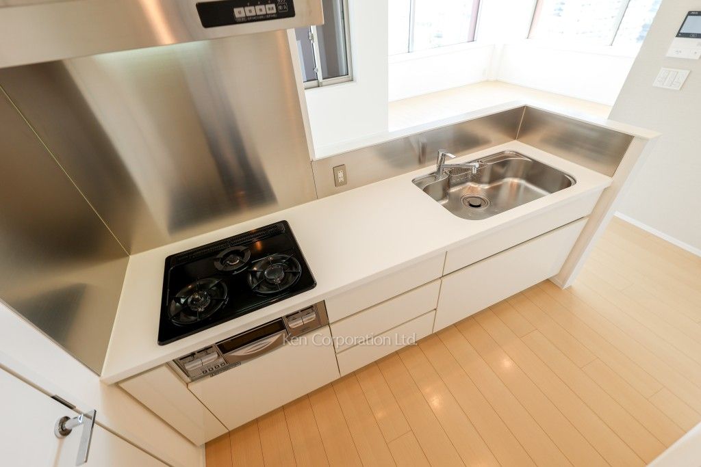 芝浦アイランド エアタワーの写真 キッチン ※12階の同じ間取タイプを撮影。仕様が異なることがあります。