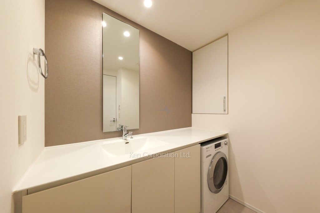 芝浦アイランド エアタワーの写真 パウダールーム ※12階の同じ間取タイプを撮影。仕様が異なることがあります。