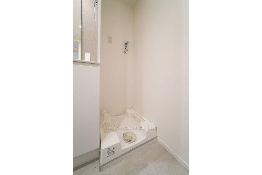 芝浦アイランド エアタワーの写真 洗濯機置き場 ※4階の同じ間取タイプを撮影。仕様が異なることがあります。