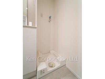 芝浦アイランド エアタワーの写真 洗濯機置き場 ※4階の同じ間取タイプを撮影。仕様が異なることがあります。