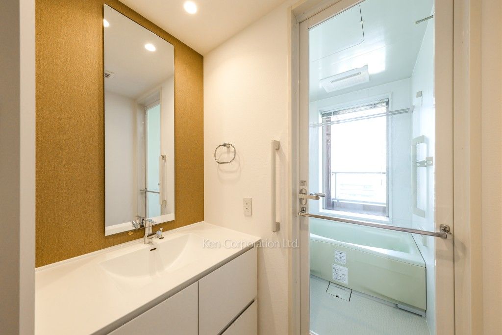 芝浦アイランド エアタワーの写真 パウダールーム ※12階の同じ間取タイプを撮影。仕様が異なることがあります。