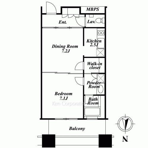 芝浦アイランド エアタワーの写真 間取り