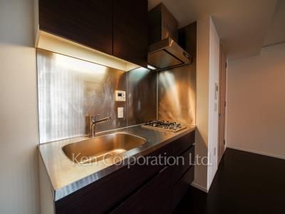 芝浦アイランド エアタワーの写真 キッチン ※15階の同じ間取タイプを撮影。仕様が異なることがあります。