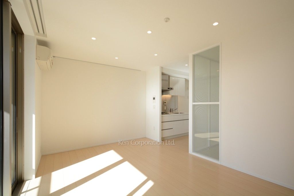 芝浦アイランド エアタワーの写真 居室（LDなど） ※8階の同じ間取タイプを撮影。仕様が異なることがあります。