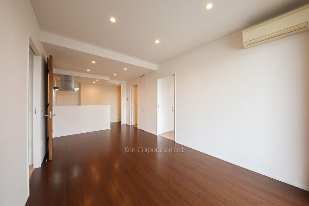 芝浦アイランド エアタワーの写真 居室（LDなど） ※13階の同じ間取タイプを撮影。仕様が異なることがあります。