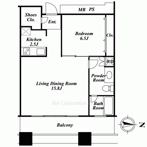 芝浦アイランド エアタワーの写真 間取り