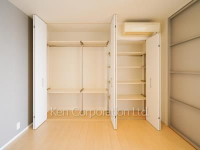 芝浦アイランド エアタワーの写真 クローゼット ※26階の同じ間取タイプを撮影。仕様が異なることがあります。