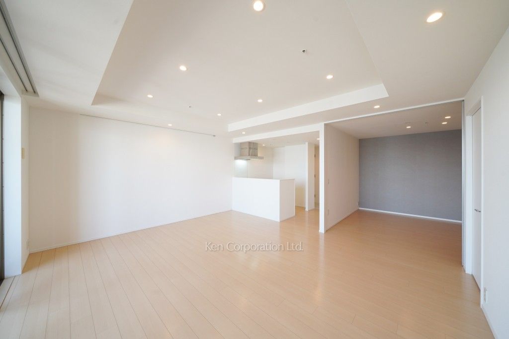 芝浦アイランド エアタワーの写真 居室（LDなど） ※26階の同じ間取タイプを撮影。仕様が異なることがあります。