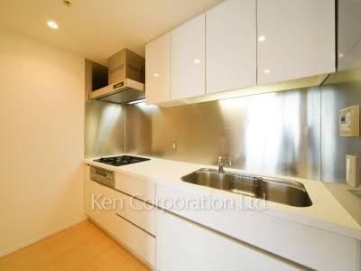 芝浦アイランド エアタワーの写真 キッチン ※30階の同じ間取タイプを撮影。仕様が異なることがあります。