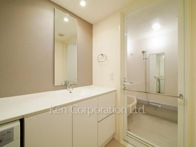 芝浦アイランド エアタワーの写真 パウダールーム ※30階の同じ間取タイプを撮影。仕様が異なることがあります。