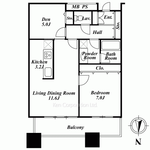 芝浦アイランド エアタワーの写真 間取り