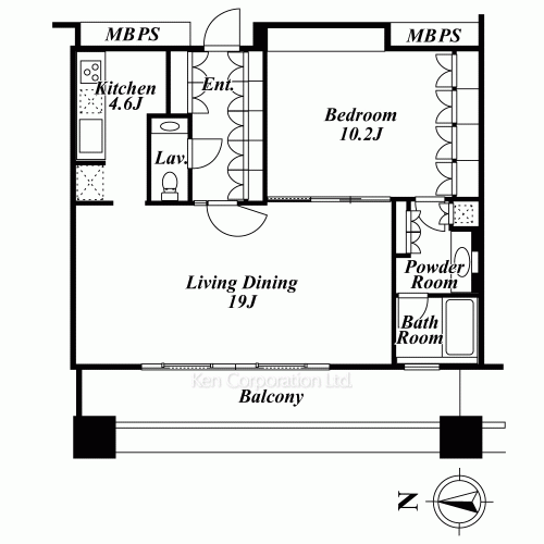 芝浦アイランド エアタワーの写真 間取り