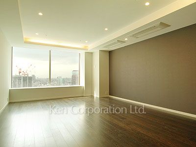 芝浦アイランド エアタワーの写真 居室（LDなど） ※46階の同じ間取タイプを撮影。仕様が異なることがあります。