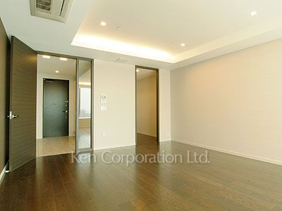 芝浦アイランド エアタワーの写真 居室（LDなど） ※46階の同じ間取タイプを撮影。仕様が異なることがあります。