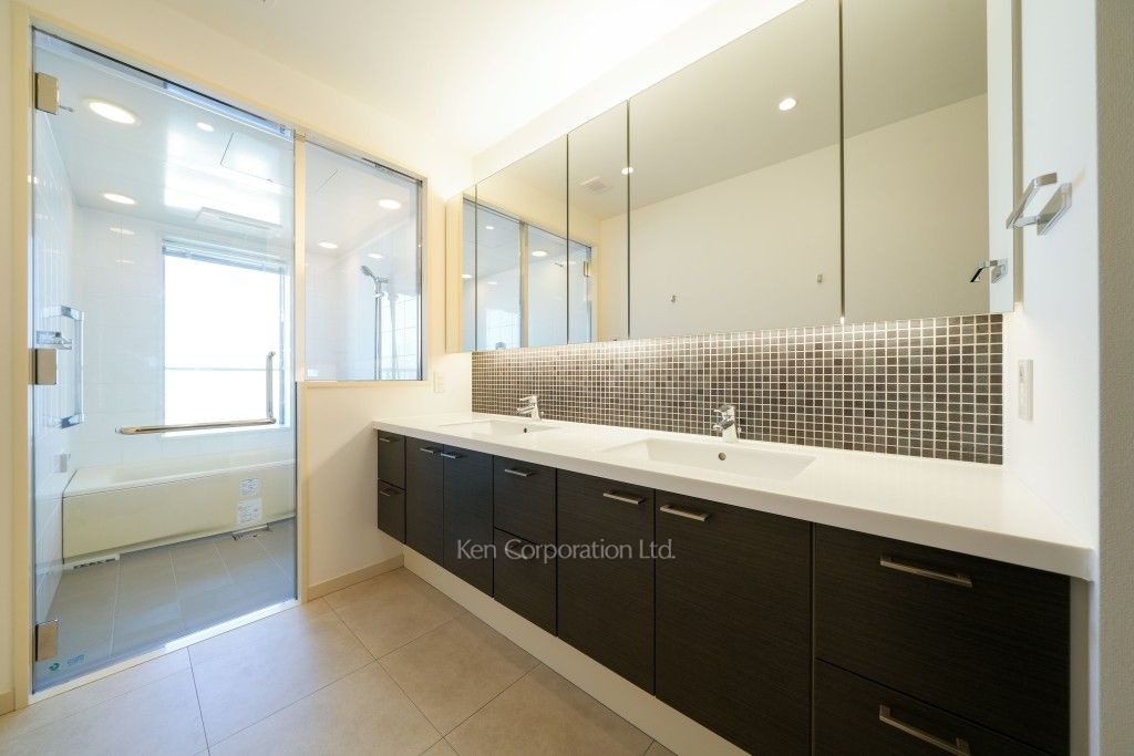 芝浦アイランド エアタワーの写真 パウダールーム ※47階の同じ間取タイプを撮影。仕様が異なることがあります。