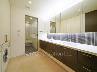 芝浦アイランド エアタワーの写真 パウダールーム ※46階の同じ間取タイプを撮影。仕様が異なることがあります。