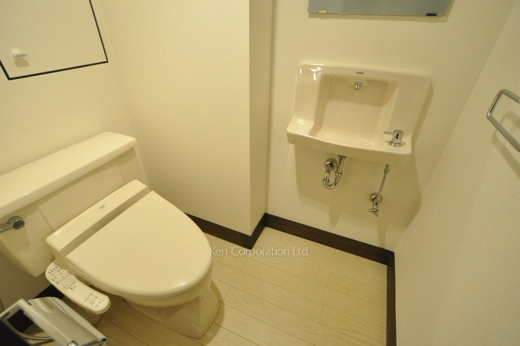 リバーポイントタワーの写真 トイレ