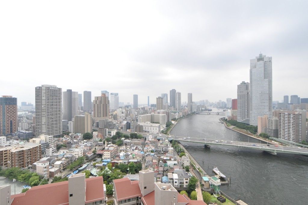 リバーポイントタワーの写真 眺望（居室から）