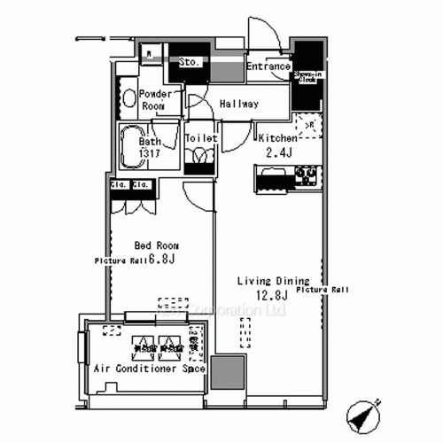MY TOWER RESIDENCEの写真 間取り