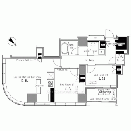 MY TOWER RESIDENCEの写真 間取り