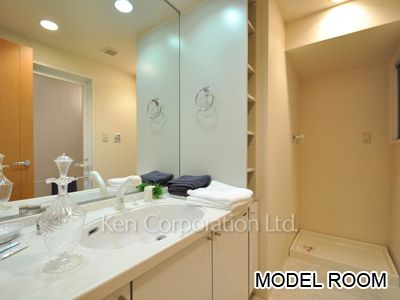 プライマル渋谷桜丘の写真 パウダールーム ※2階の同じ間取タイプを撮影。仕様が異なることがあります。