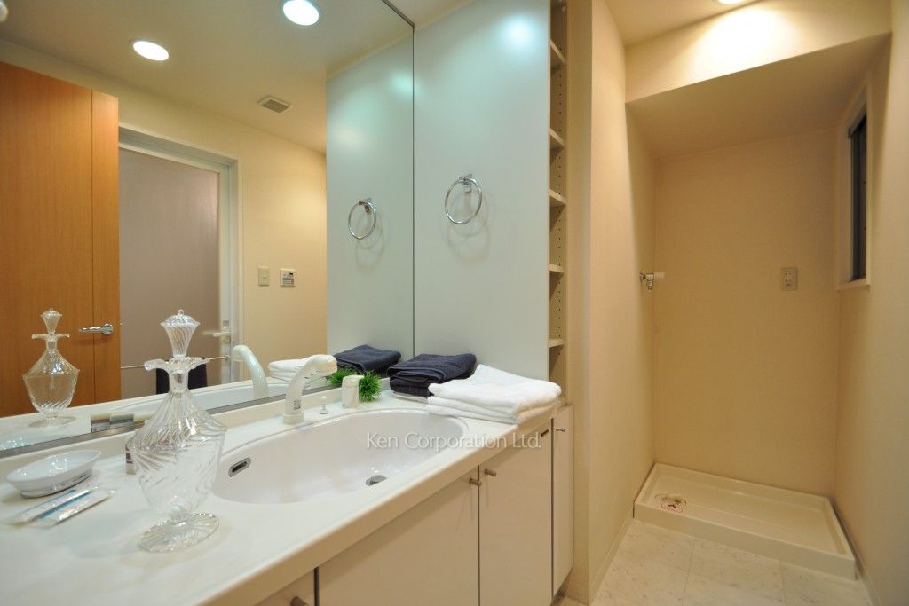 プライマル渋谷桜丘の写真 パウダールーム ※2階の同じ間取タイプを撮影。仕様が異なることがあります。