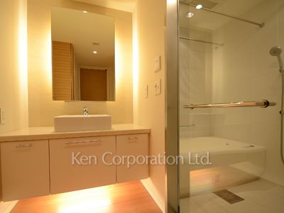 パークアクシス青山一丁目タワーの写真 パウダールーム ※21階の同じ間取タイプを撮影。仕様が異なることがあります。