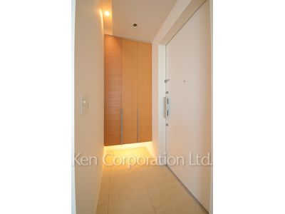 パークアクシス青山一丁目タワーの写真 玄関 ※21階の同じ間取タイプを撮影。仕様が異なることがあります。