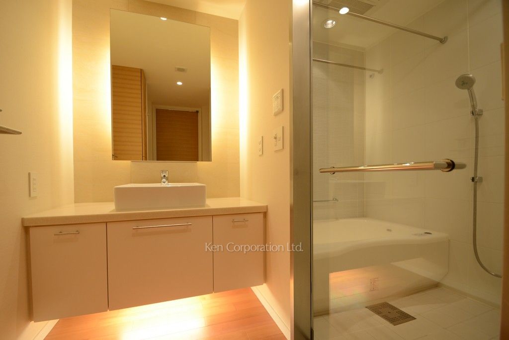 パークアクシス青山一丁目タワーの写真 パウダールーム ※21階の同じ間取タイプを撮影。仕様が異なることがあります。