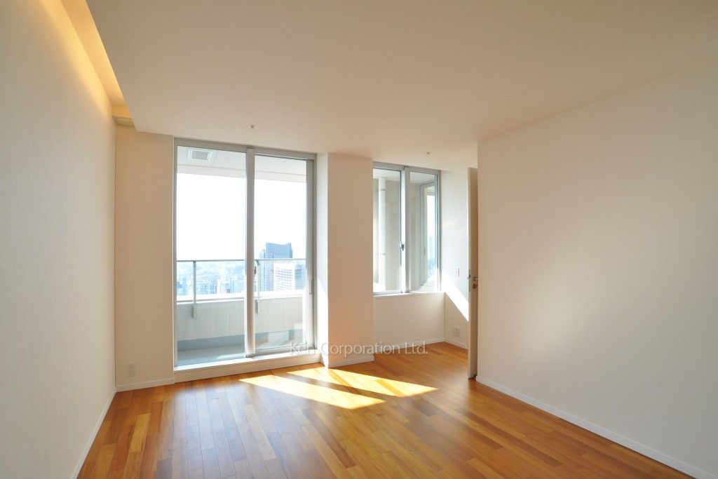 パークアクシス青山一丁目タワーの写真 ベッドルーム ※34階の同じ間取タイプを撮影。仕様が異なることがあります。