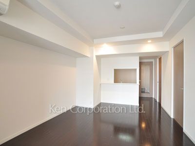 レジディアタワー中目黒の写真 リビングダイニング ※9階の同じ間取タイプを撮影。仕様が異なることがあります。