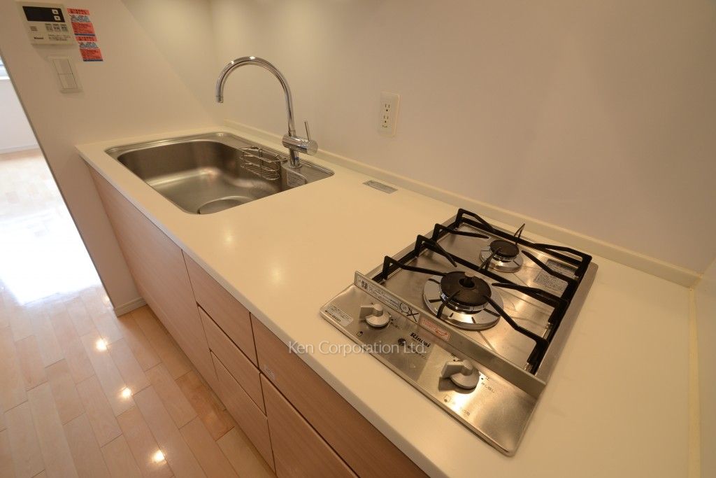 LaSante麻布十番の写真 キッチン ※3階の同じ間取タイプを撮影。仕様が異なることがあります。