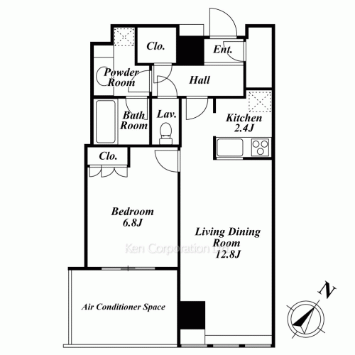 MY TOWER RESIDENCEの写真 間取り