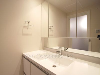 THE TOKYO TOWERS(賃貸専用部分)の写真 パウダールーム ※9階の同じ間取タイプを撮影。仕様が異なることがあります。