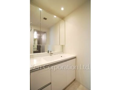 パウダールーム ※15階の同じ間取タイプを撮影。仕様が異なることがあります。