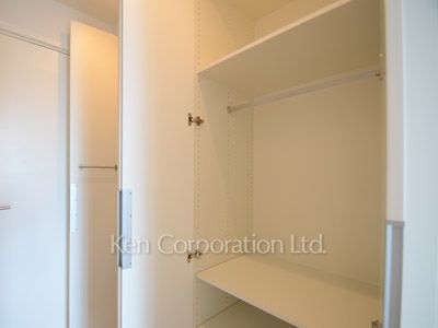 パークアクシス青山一丁目タワーの写真 クローゼット ※28階の同じ間取タイプを撮影。仕様が異なることがあります。