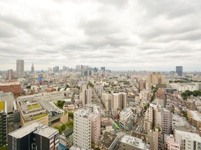 プライムアーバン新宿夏目坂タワーレジデンスの写真 眺望
