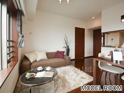 プライムアーバン新宿夏目坂タワーレジデンスの写真 リビングダイニング