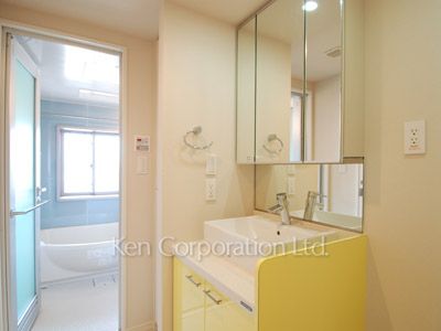 プライムアーバン新宿夏目坂タワーレジデンスの写真 パウダールーム ※12階の同じ間取タイプを撮影。仕様が異なることがあります。