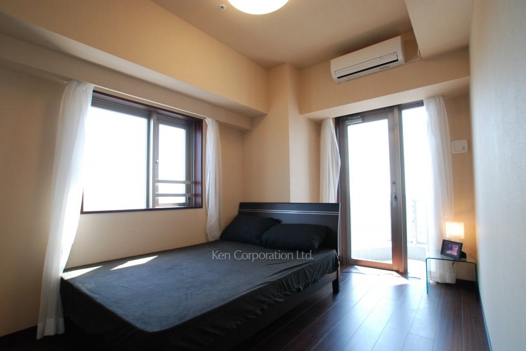 プライムアーバン新宿夏目坂タワーレジデンスの写真 ベッドルーム ※19階の同じ間取タイプを撮影。仕様が異なることがあります。