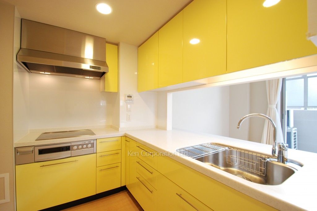 プライムアーバン新宿夏目坂タワーレジデンスの写真 キッチン ※1階の同じ間取タイプを撮影。仕様が異なることがあります。