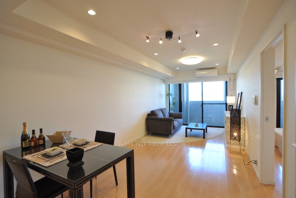 プライムゲート飯田橋の写真 リビングダイニング