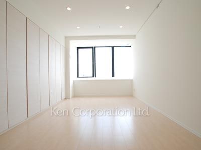 パークキューブ目黒タワーの写真 ベッドルーム ※19階の同じ間取タイプを撮影。仕様が異なることがあります。