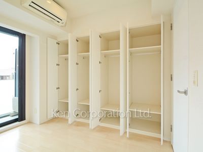 パークキューブ目黒タワーの写真 クローゼット ※5階の同じ間取タイプを撮影。仕様が異なることがあります。