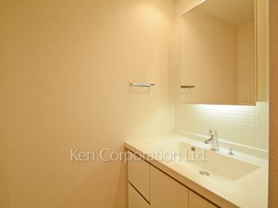 パークキューブ目黒タワーの写真 パウダールーム ※5階の同じ間取タイプを撮影。仕様が異なることがあります。