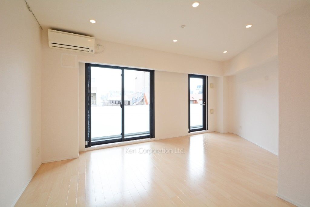 パークキューブ目黒タワーの写真 居室（LDなど） ※5階の同じ間取タイプを撮影。仕様が異なることがあります。