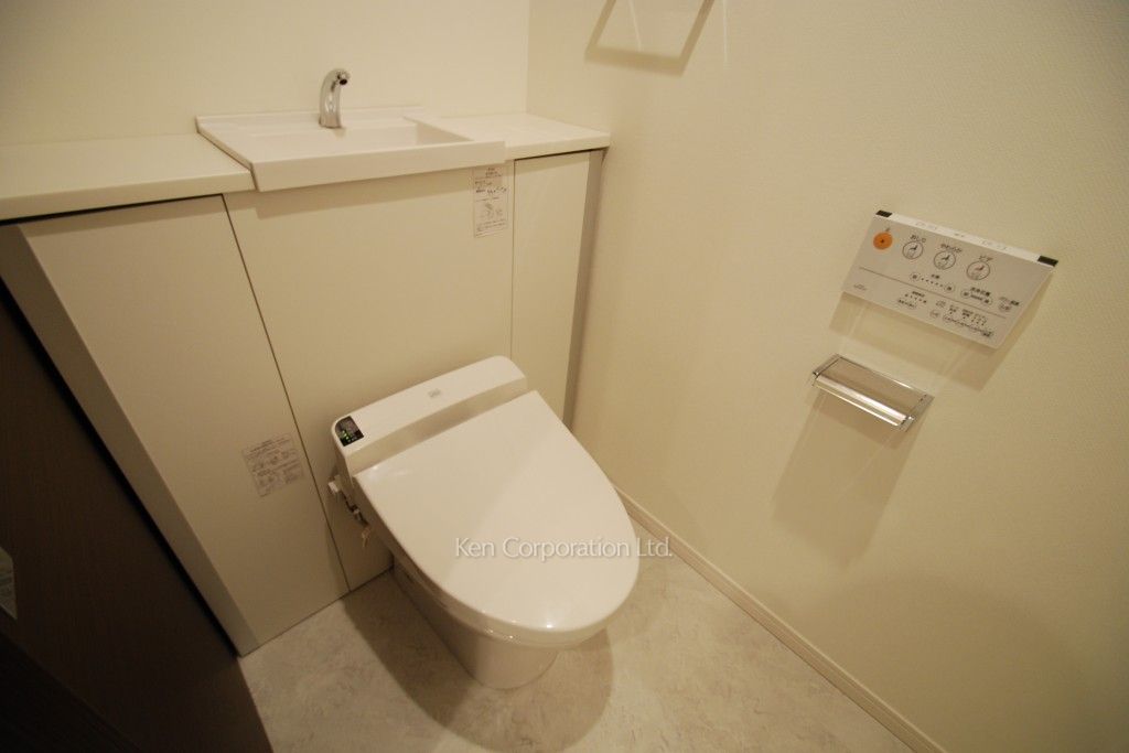 フレンシア外苑西の写真 トイレ