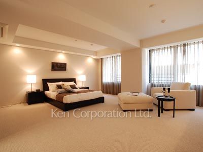 ベットルーム(モデルルームです）